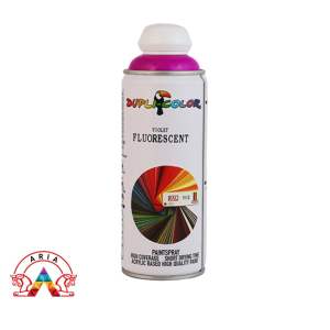 اسپری رنگ فلورسنت بنفش دوپلی کالر مدل Violet Fluorescent حجم 400 میلی لیتر