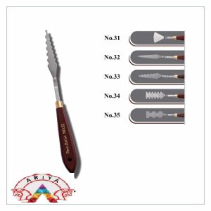 کاردک طرح دار حرفه ای پارس آرتیست
