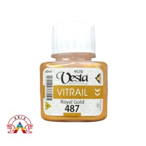 رنگ ویترای متالیک کد رنگ487 وستا حجم 40 میل