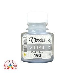 رنگ ویترای متالیک کد رنگ490 وستا حجم 40 میل