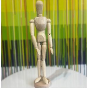 فیگور آدمک چوبی 30 سانت