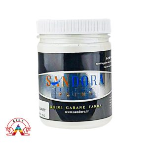 رنگ اکریلیک سفید صدفی یک کیلو ساندورا