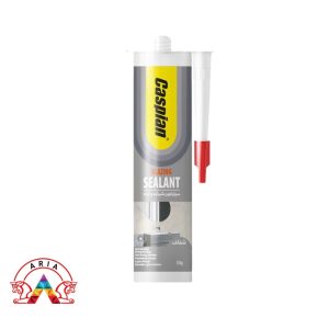 چسب سیلیکون شیشه و آینه شفاف کاسپین 330 گرمی